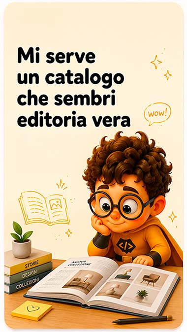 Cataloghi, Impaginati ed Editorial